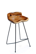 Load image into Gallery viewer, Olney Bar Stool With Back
