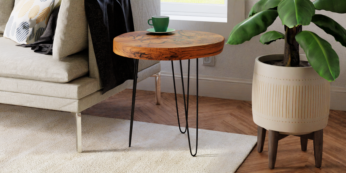 Heavner Lichtenburg Round Side Table