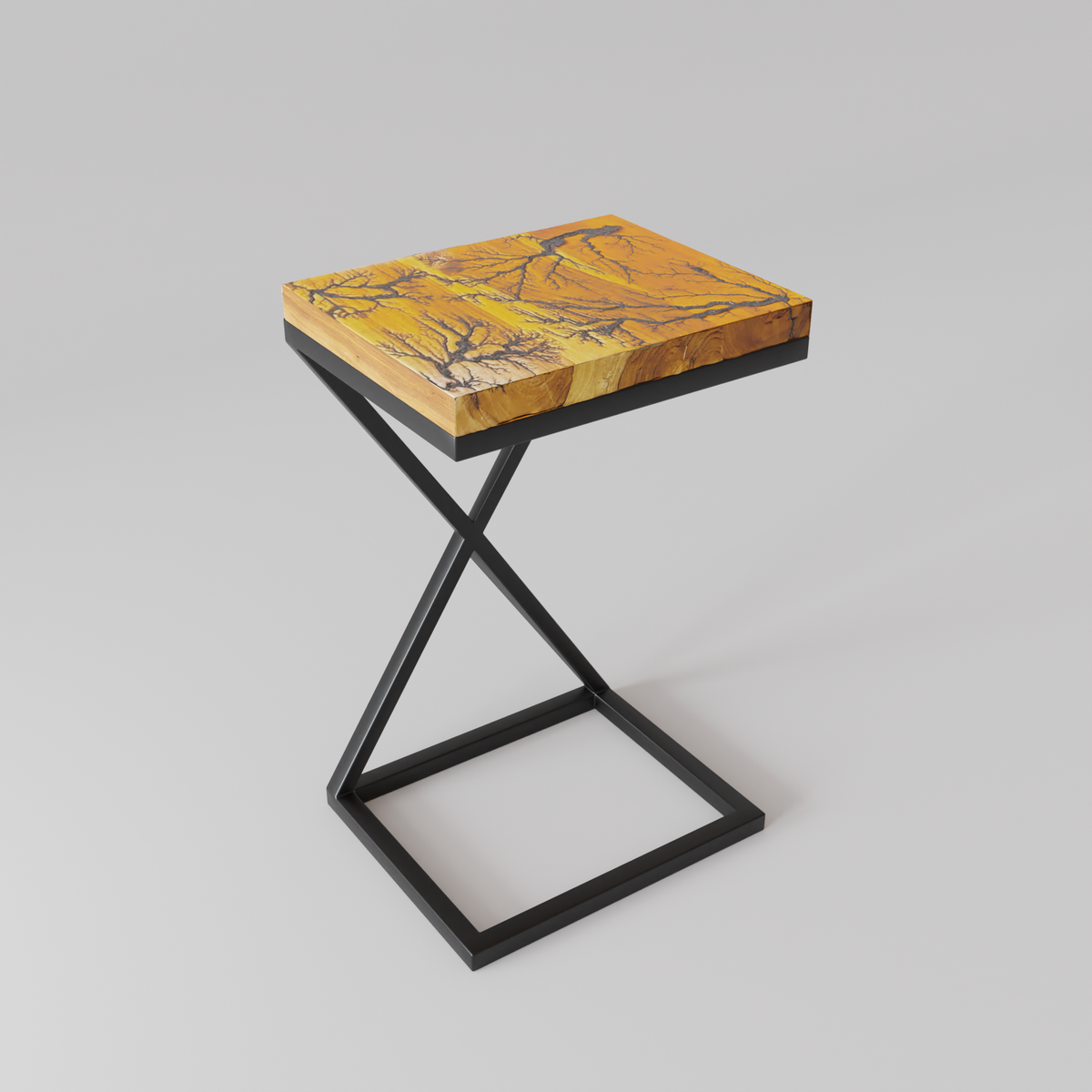 Heavner Lichtenburg Square Side Table