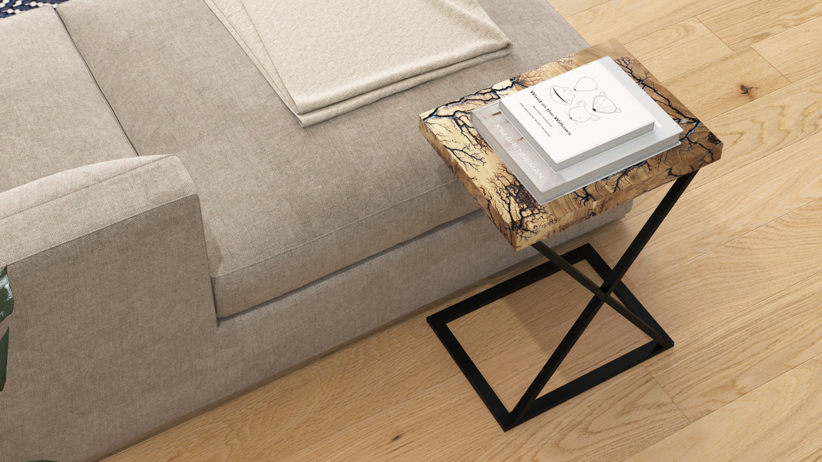 Heavner Lichtenburg Square Side Table