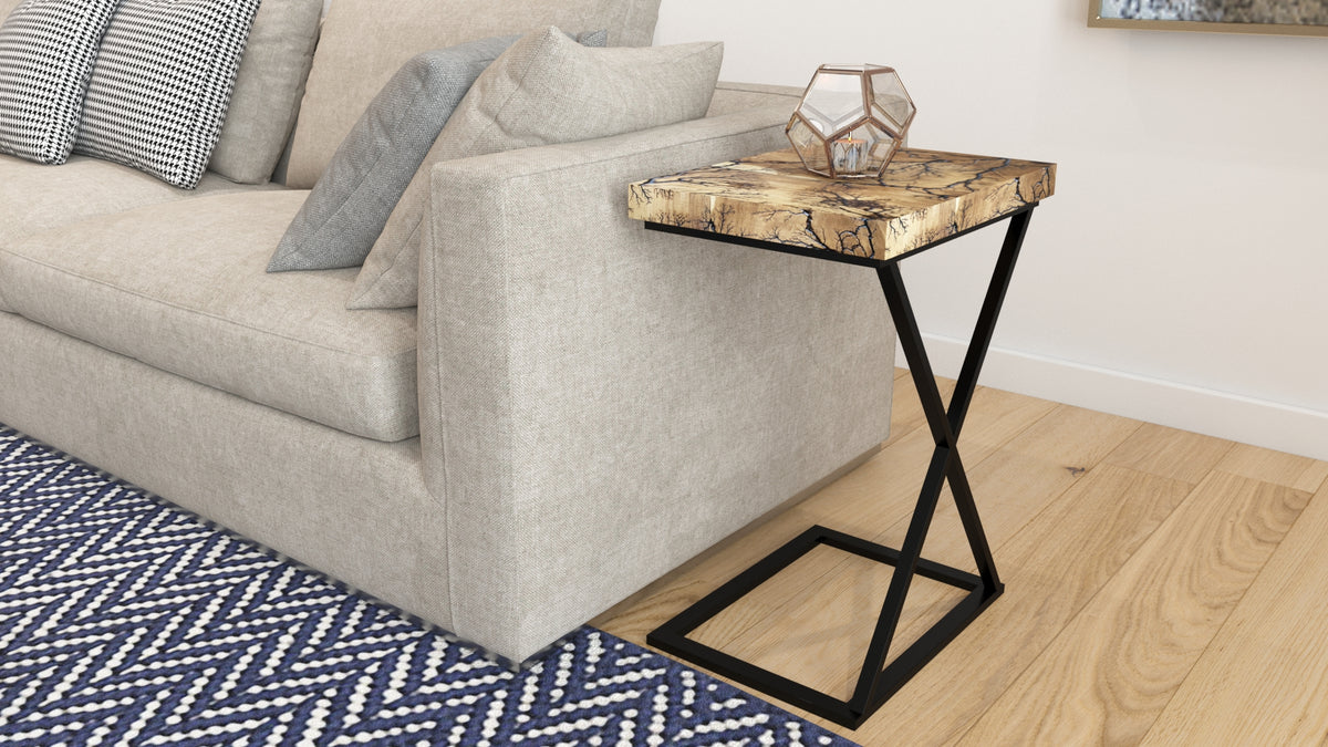 Heavner Lichtenburg Square Side Table