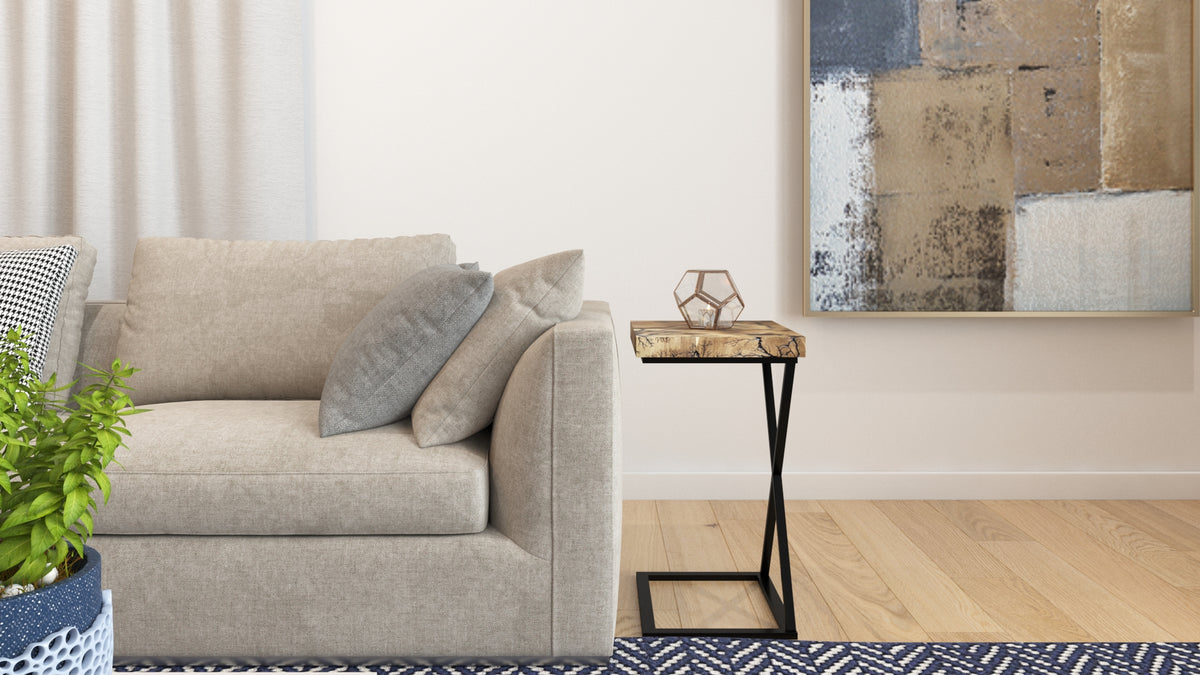 Heavner Lichtenburg Square Side Table