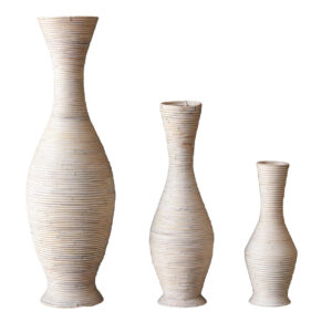 Rattan Vase Set