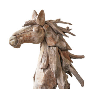 Horse Head Sculpture Set
