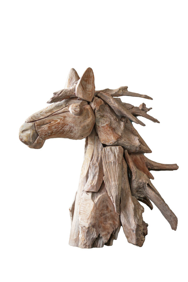 Horse Head Sculpture Set