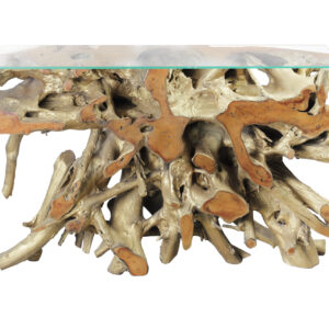 Teak Root Console