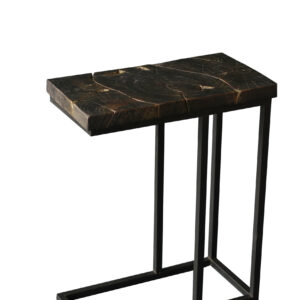 Teak Laptop Side Table