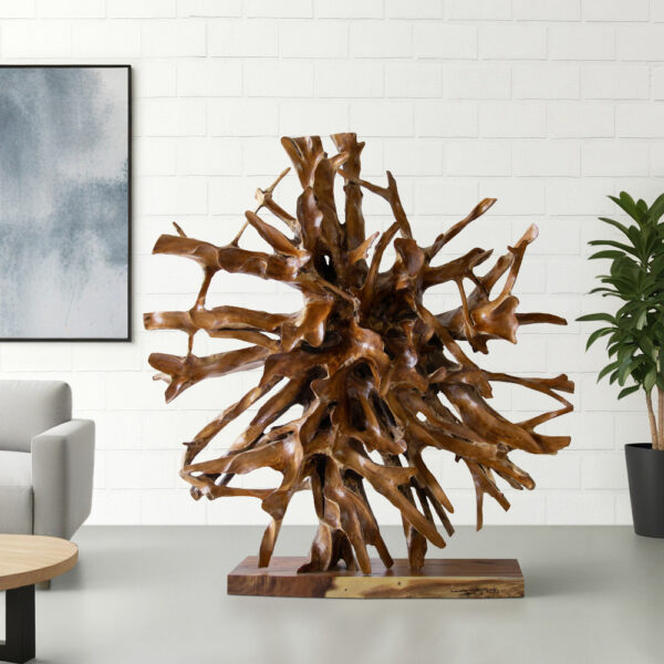 Teak Root Sculpture