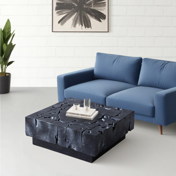 Teak Root Block Coffee Table