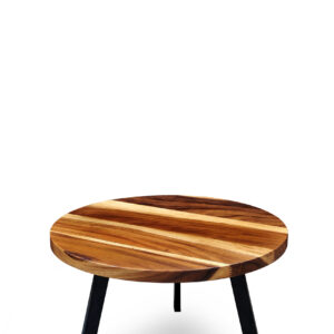 Walnut Round Coffee Table