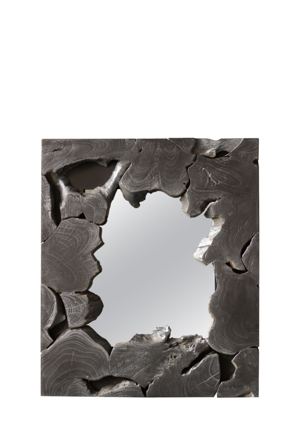 Teak Root frame Mirror