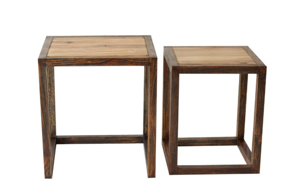 Teak Nesting Table