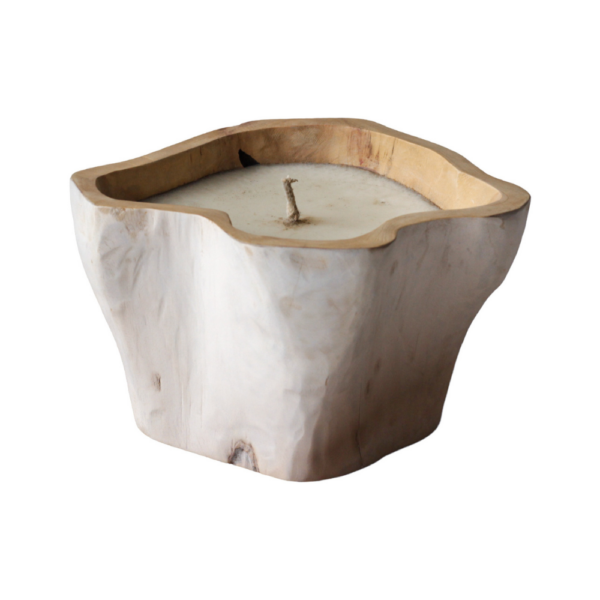 Solid Wood Candle