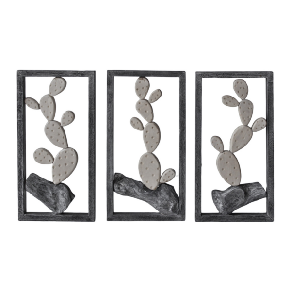 Cactus wall decor