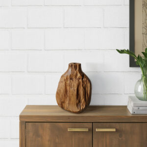 Solid Wood Vase