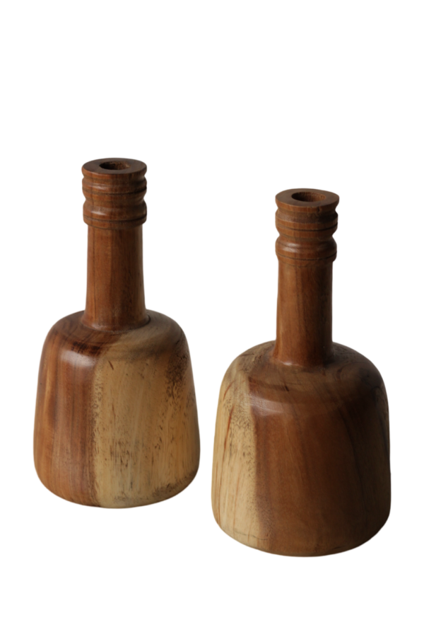 Solid Wood Vase