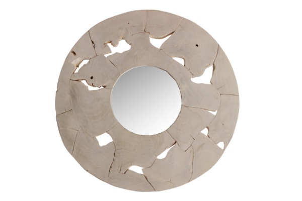 Teak Root Frame mirror