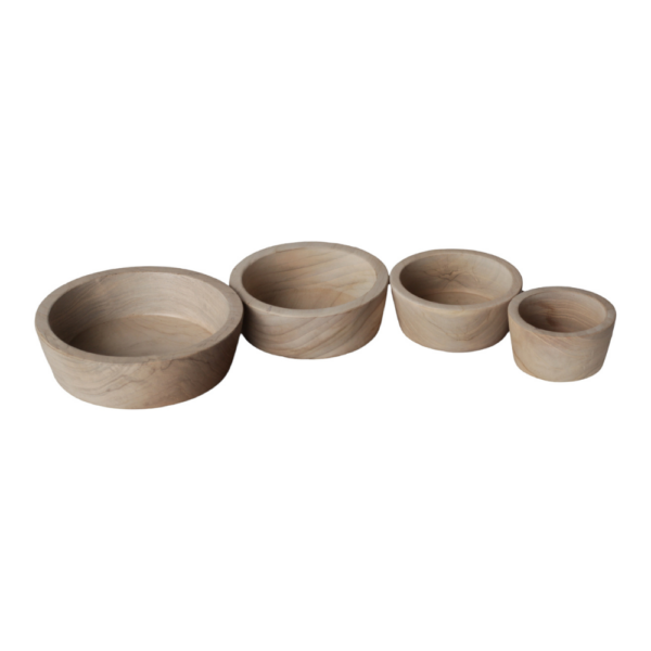 Wooden Bowl Set
