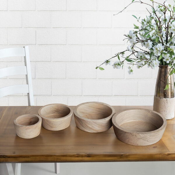 Wooden Bowl Set