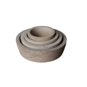 Wooden Bowl Set