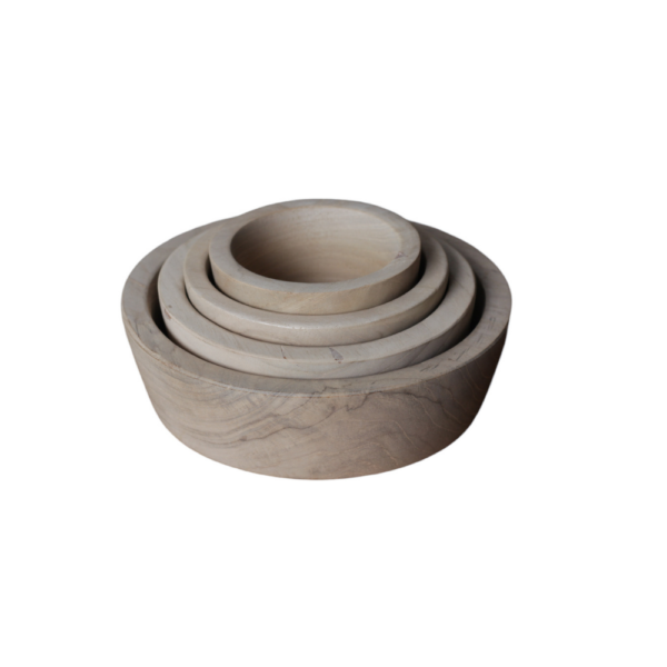 Wooden Bowl Set