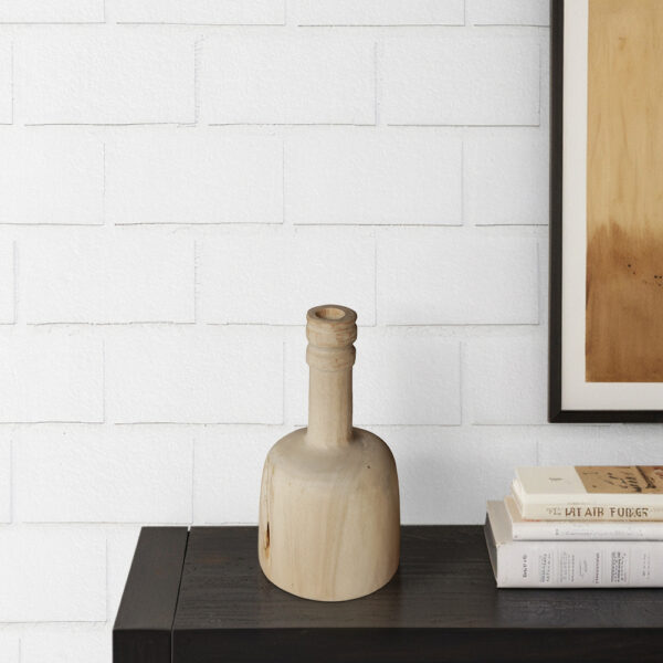 Solid Wood Vase