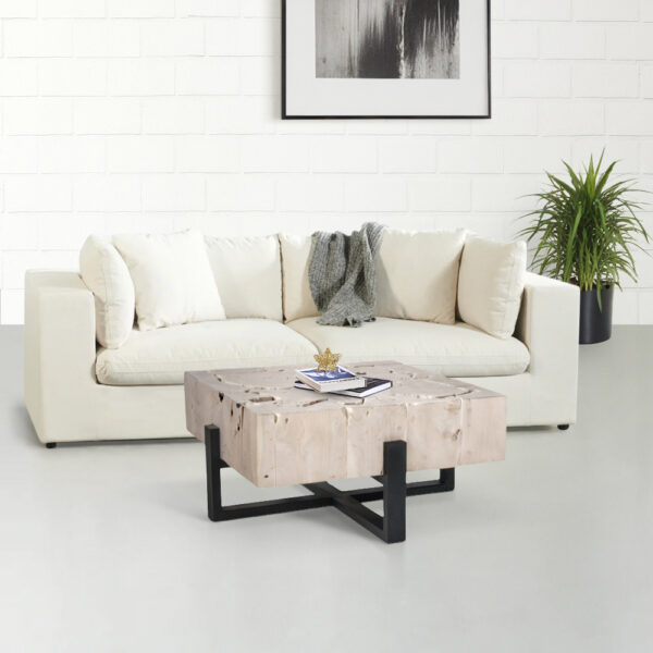 Teak Root Block Coffee Table