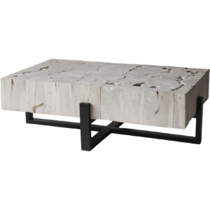 Teak Root Block Coffee Table