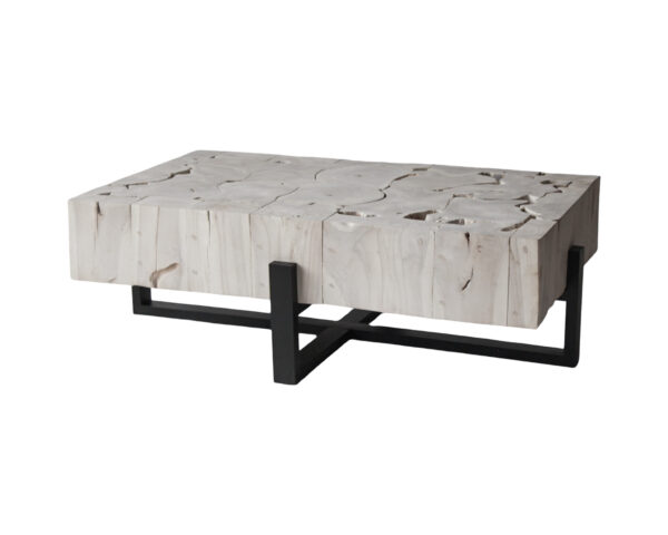 Teak Root Block Coffee Table