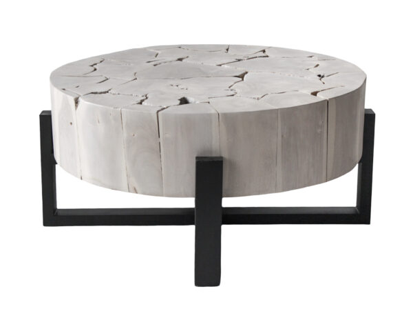 Teak Root Block Coffee Table