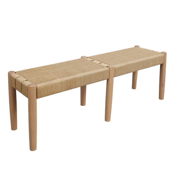 Wooden bench
