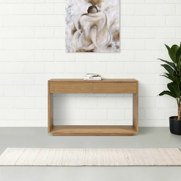 Wooden Console (Soft Closing Drawers)