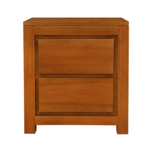 Solid Wood Night Stand (Soft Closing Drawers)